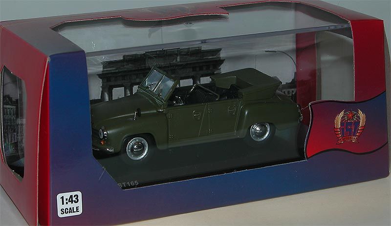 IST165 IXO/IST, Wartburg 311 4 Kübel, 1957, militärgrün, DDR, 1/43