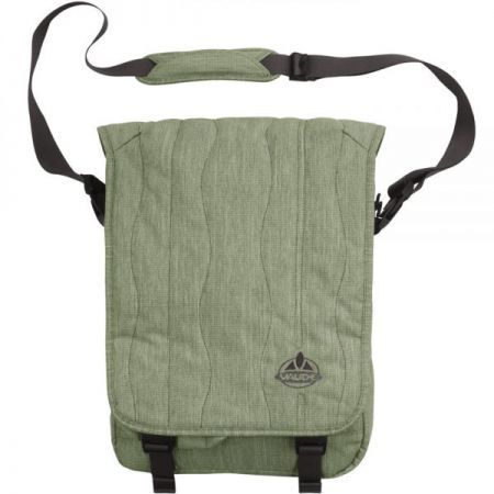 Vaude Recycled LuPETu Messenger Umhängetasche 30 cm Laptopfach pine