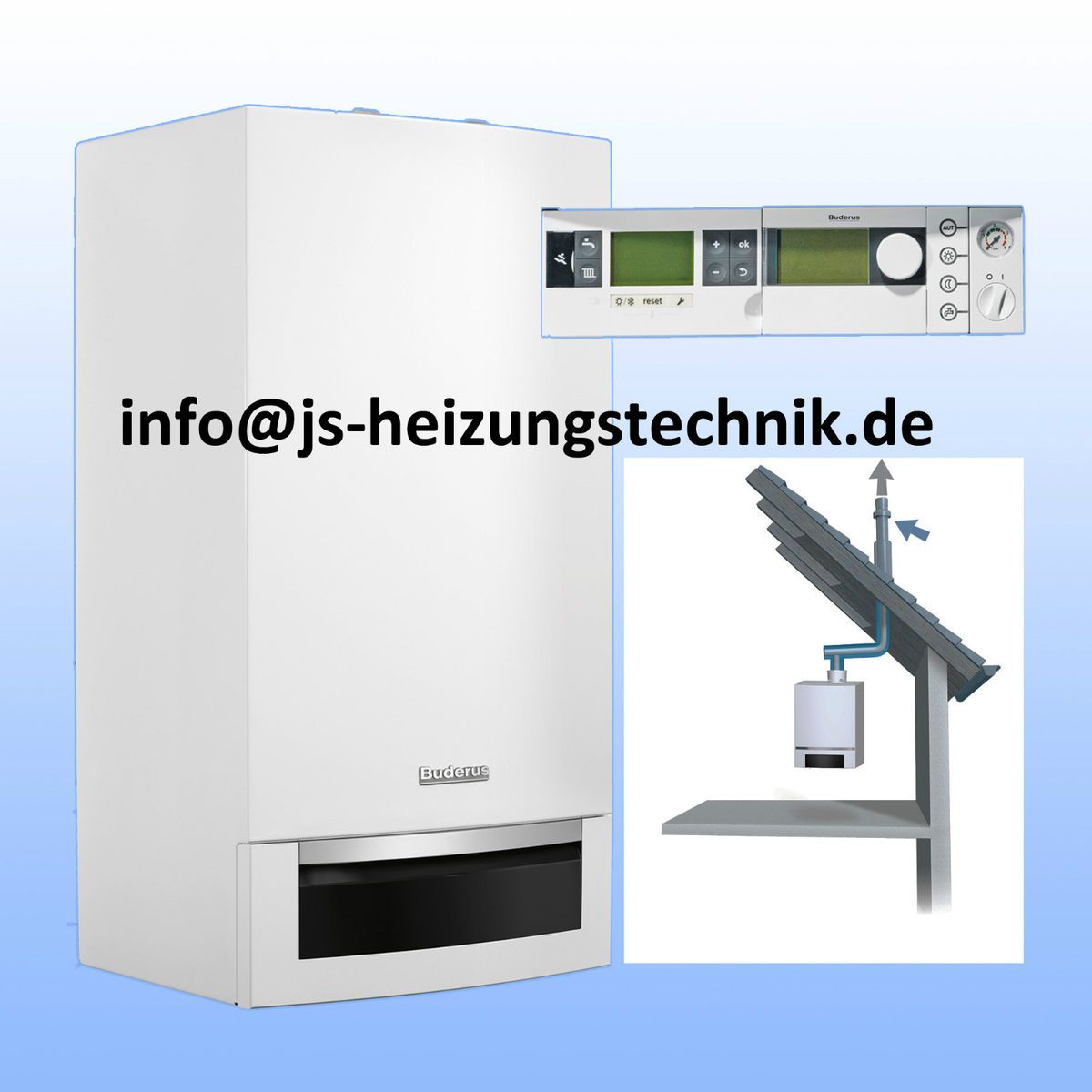 W25 RC35 Abgas Logaplus Gas Brennwert Kombitherme 24K GB 172