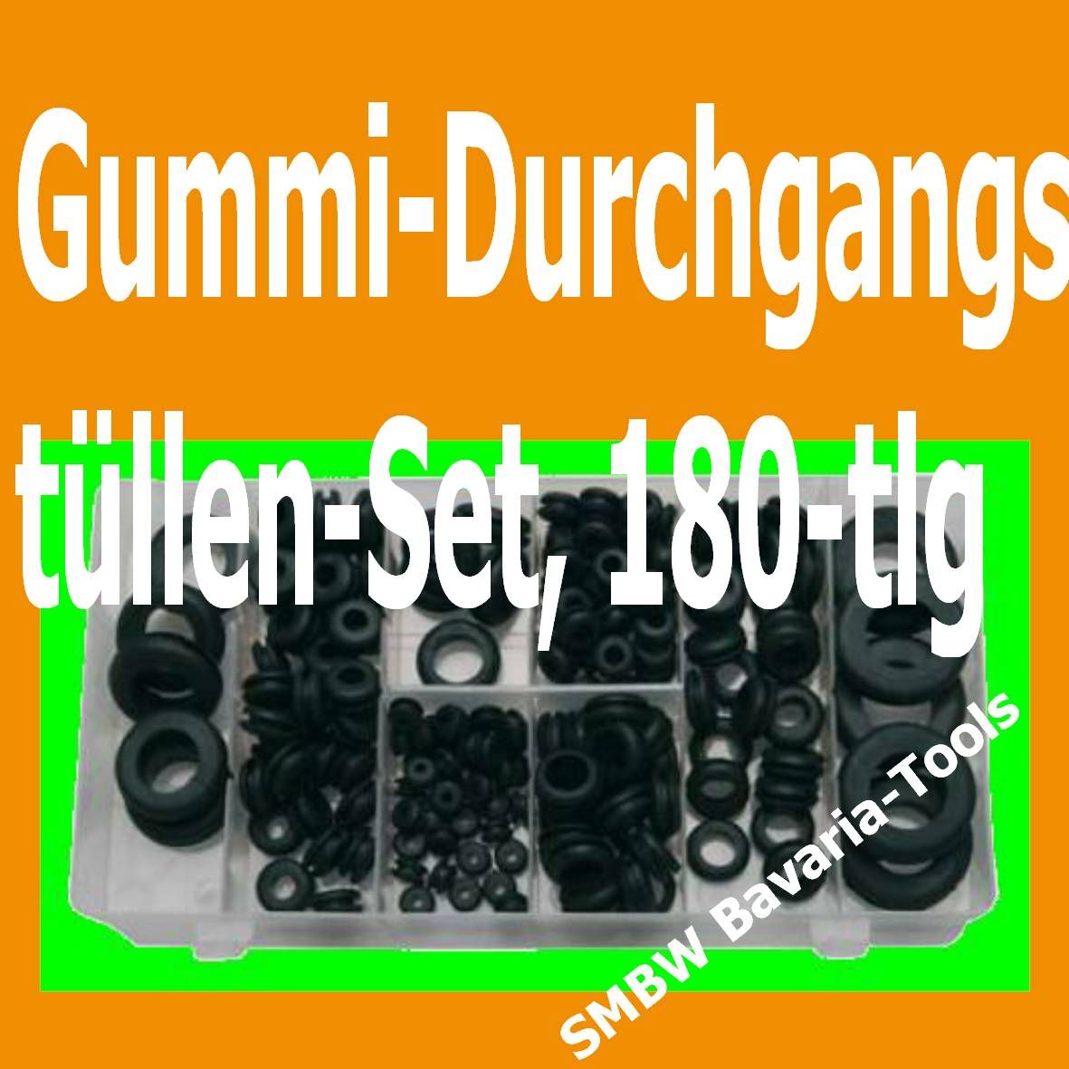 Gummitülle Durchgangstülle Gummi Tülle 180 tlg