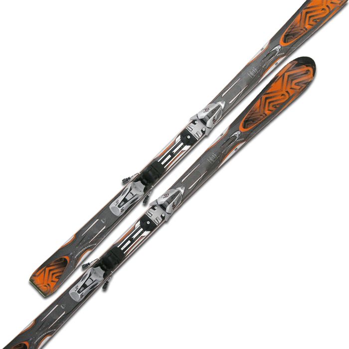 K2 AMP THUNDERSTRUCK 174 cm Allmountain Ski Set 2010/11