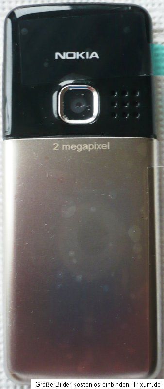 Nokia 6300   silber/schwarz   guter Zustand