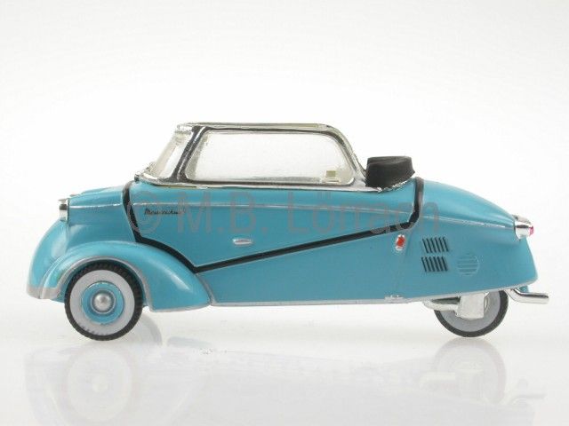 Messerschmitt Kabinenroller KR200 offen Modellauto Vitesse 143