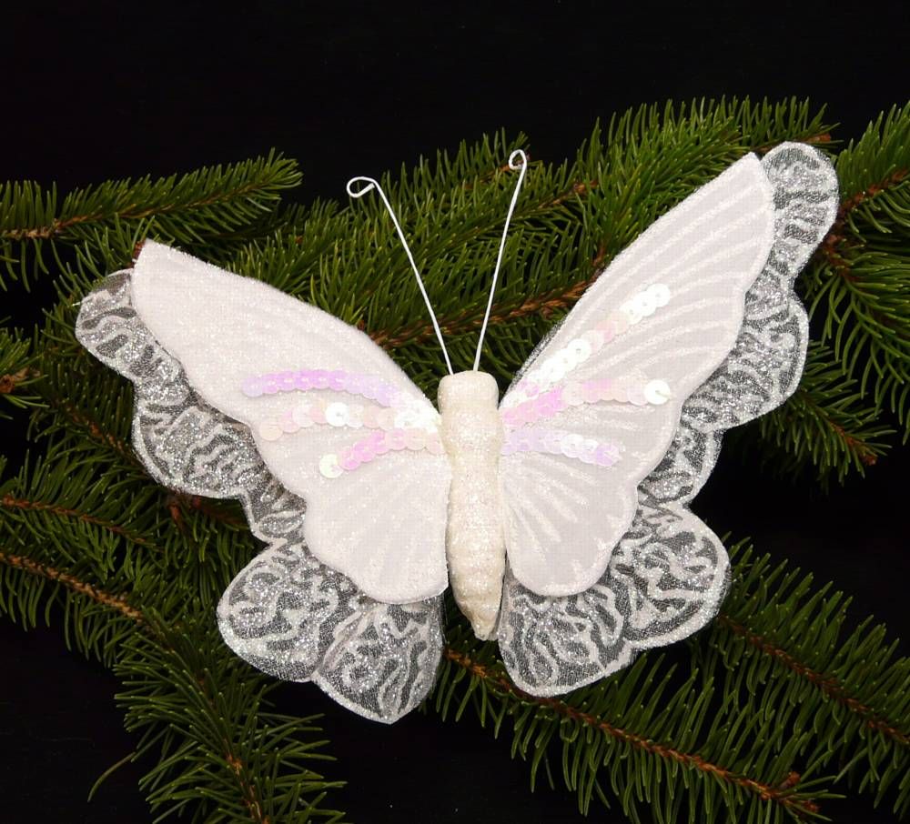 Schmetterling Pailletten Christbaumschmuck Dekoration