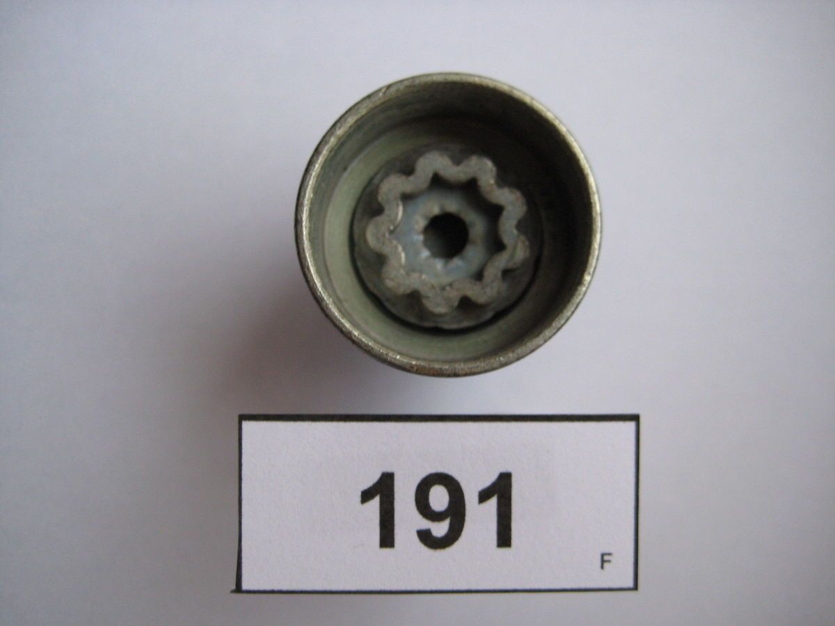 Opel Felgenschloss Schlüssel Spezialnuss Wheel lock key 191