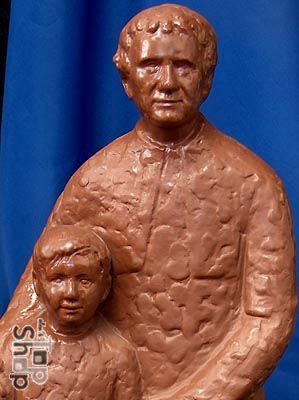 SALESIANER DON BOSCOS  GÖBEL HUMMEL KERAMIK Skulptur Figur Ceramics