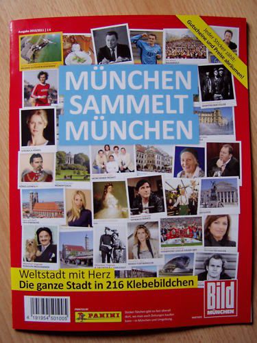 Panini München Sammelt München Kompletsatz 216 + Album