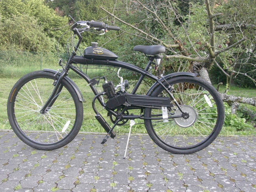 BEACHCRUISER CRUISER mit 2Takt Benzinhilfsmotor ohne Straßenzulassung