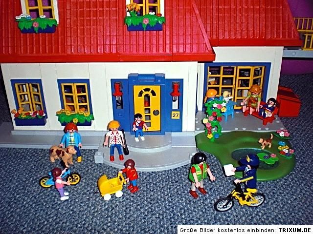 PLAYMOBIL GROSSES HAUS PLAYMOBILHAUS SUPER EINGERICHTET