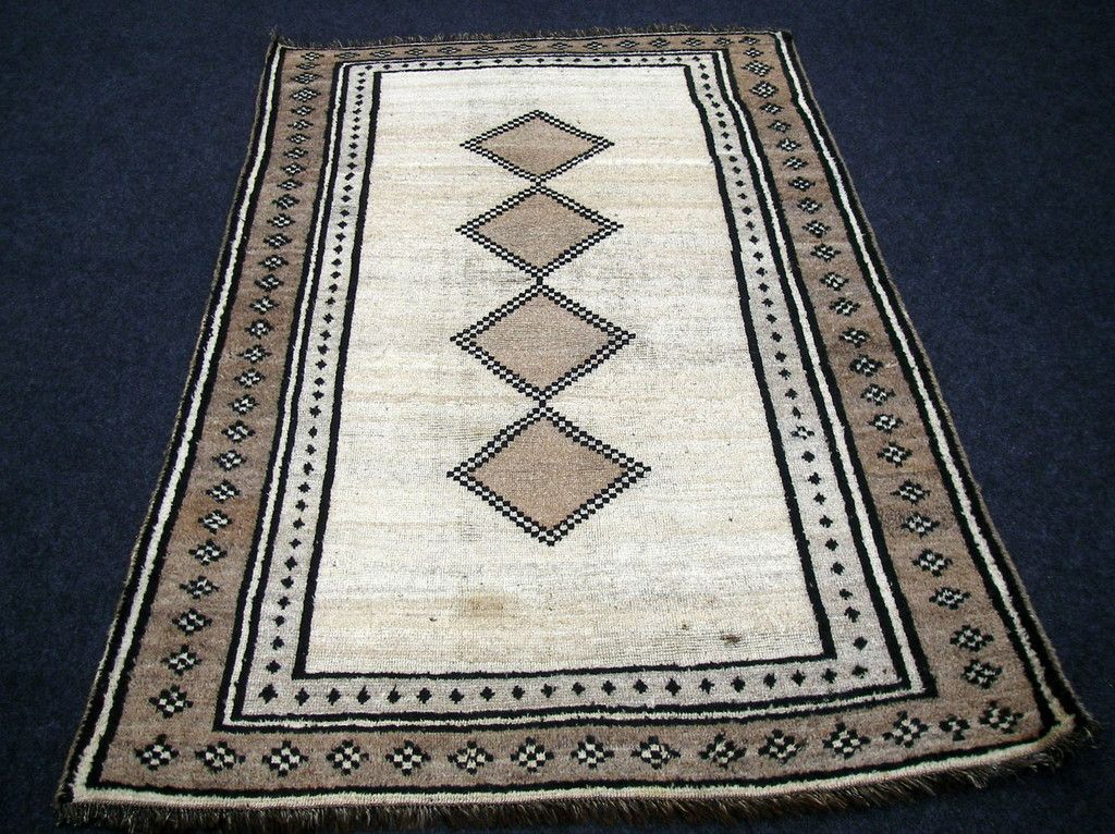 Perser Teppich Gashgai Gaschgai Gabbeh Alt 222 x 134 cm