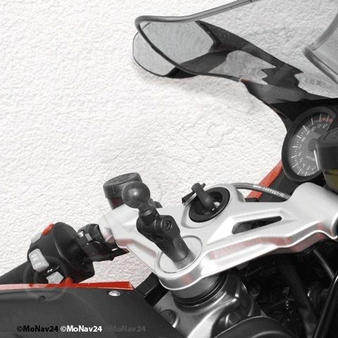 Haltekugel BMW K1200 R S Garmin Zumo 210 220 550 660