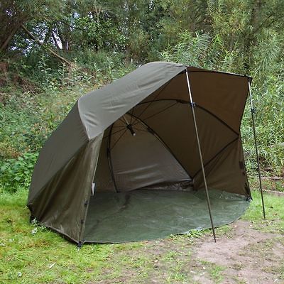 Bat Tackle Oval Shelter 60 Karpfenzelt Schirmzelt Angelzelt Schirm