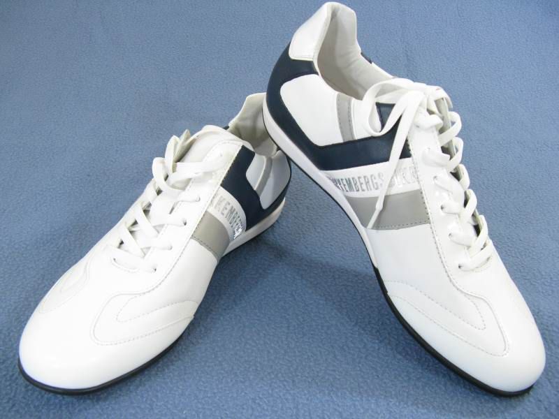 BIKKEMBERGS SCHUHE SNEAKER Gr 41 225E PREISVORSCHLAG BKE102974 WEISS