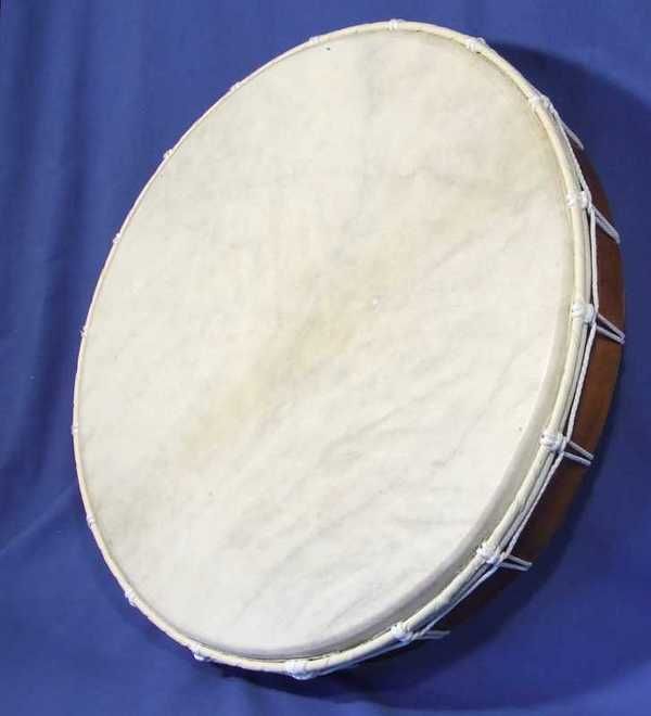 Rahmen Trommel, Schamane, Indianer, Tau, Ziegen Haut, 50 cm