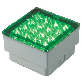 LED Bodenbeleuchtung 230V weiß, 16 Leds IP67