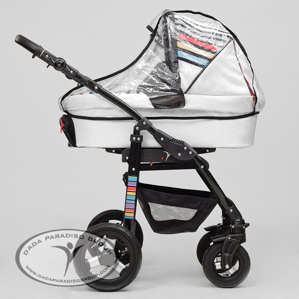 Kombi Kinderwagen ETNO LIMITED EDITION WEISS 3 in1