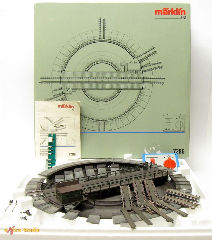 Märklin Drehscheibe °7286° mit OVP, Spur H0   3AWDD213