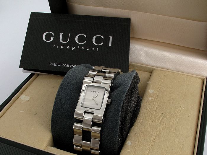 Damenarmbanduhr GUCCI 2305L Edelstahl Quarz