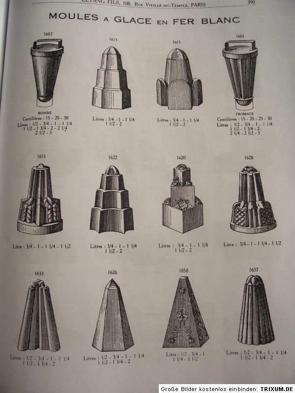 ANTON REICHE LETANG KATALOG/SCHOKOLADENFORM BACKFORM