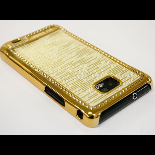 S2 S II Gold Schale Tasche Case Schutz Hülle Etui Cover 227