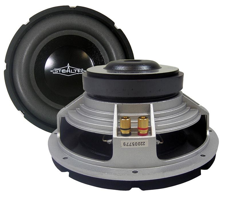 STK  25 cm BASS WOOFER STEALTH WS 250 450 WATT