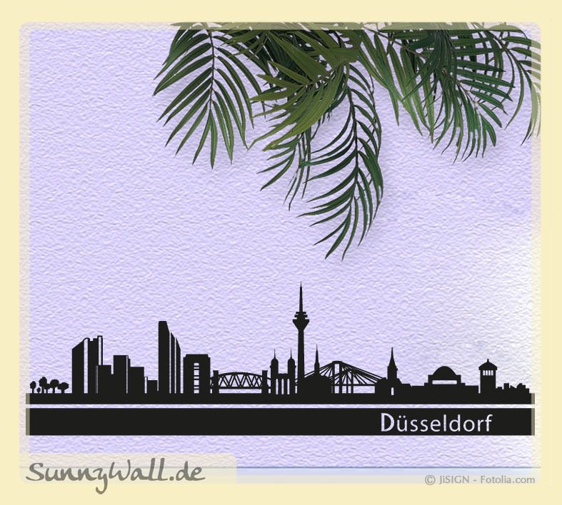 Skyline Düsseldorf Stadt Deutschland Panorama +249+