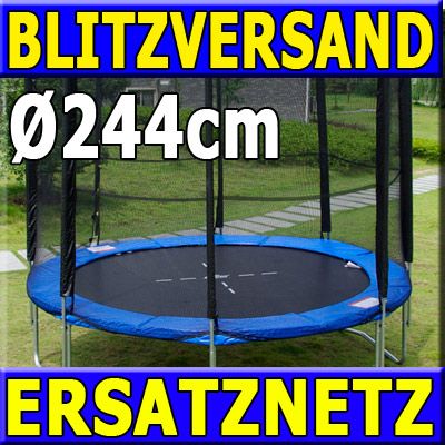 Sicherheitsnetz 240   244 für Trampolin Netz Ersatzteil Ersatznetz