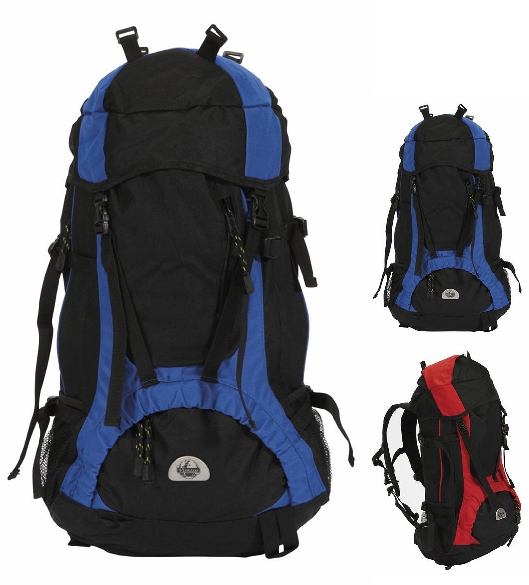 Trekkingrucksack ,Trekking,Rucksack,Wanderrucksack,schwarz,rot,blau/1