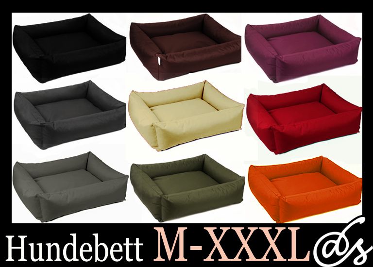 TINO klassiker Hundebett Hundekissen extra STARK M   XXXL Hundesofa 70