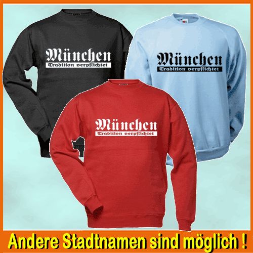 verpflichtet MÜNCHEN SECHZIG Sweatshirt 1860 Gr. S   XXL 258