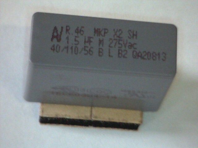 MKP X2 Capacitor Kondensator 1,5uF 275VAC Entstörkondensator