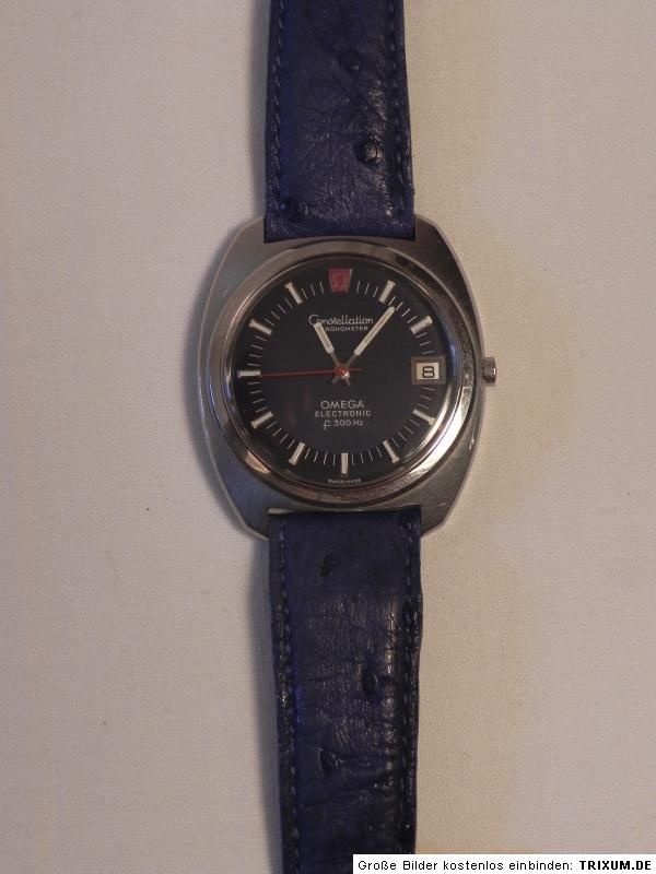 Omega Constellation Chronometer Electronic Stimmgabel Armbanduhr Uhr