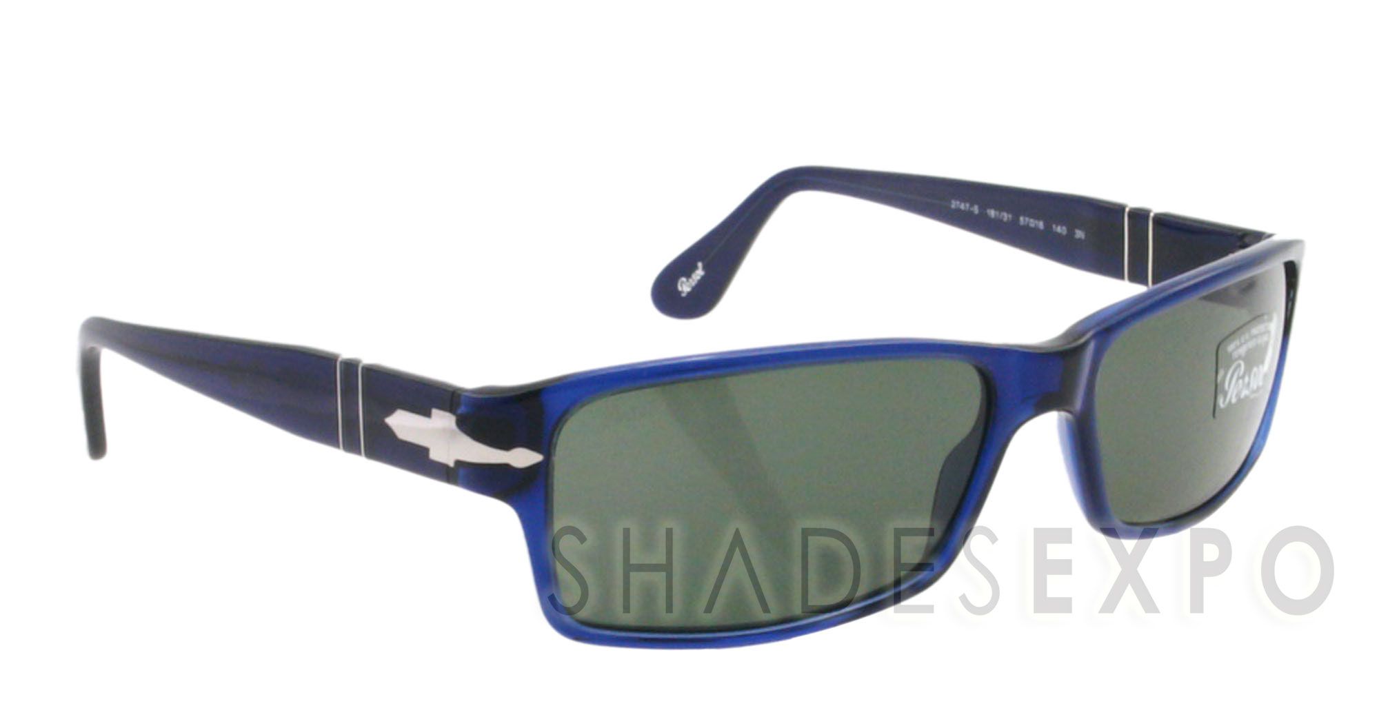 NEW Persol Sunglasses PO 2747S NAVY 181/31 PO2747 57MM