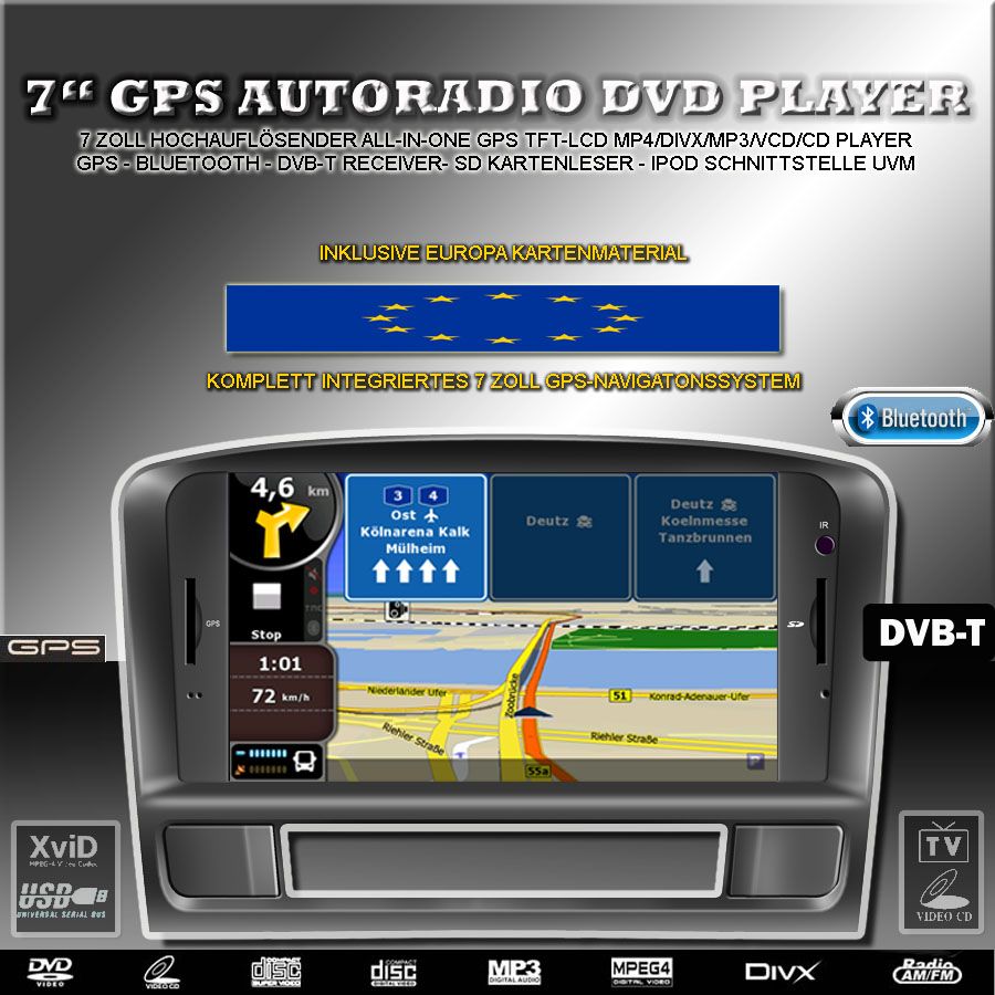 GPS Navigation OPEL ASTRA J NAVI DVB T NAVI BLUETOOTH MD274S