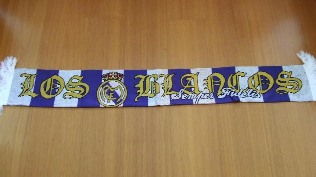 Schal Ultras Real Madrid Los Blancos Sciarpa Bufanda Echarpe