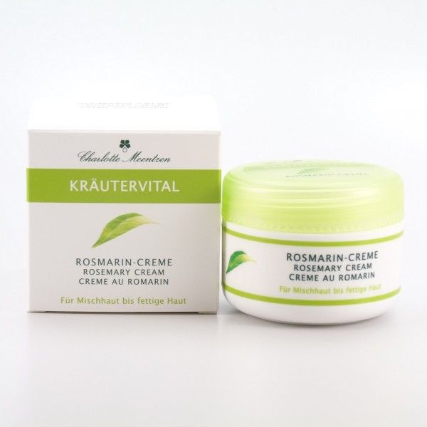 20,90EUR/100ml) Charlotte Meentzen Rosmarin Creme 50 ml Kräutervital