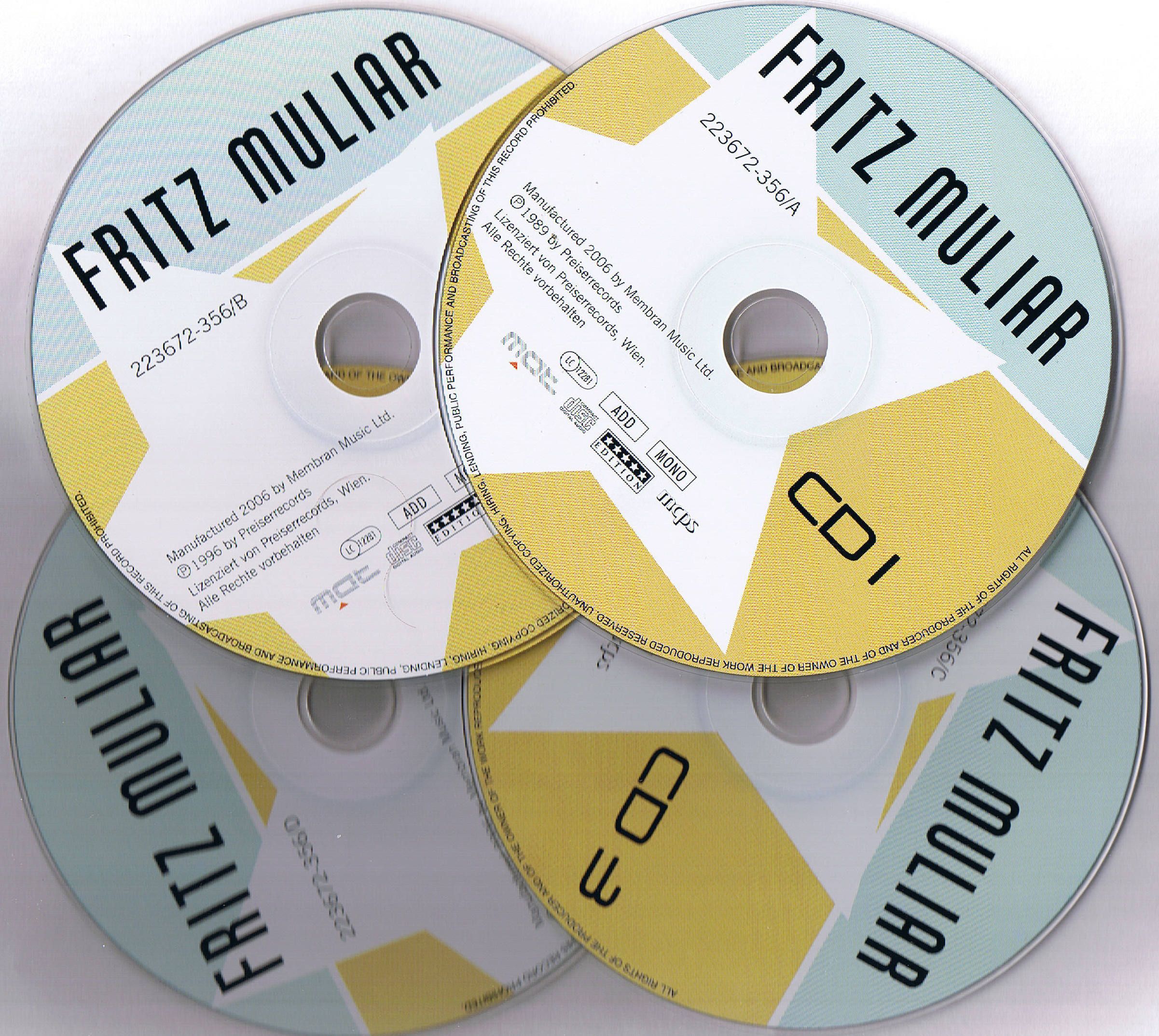 FRITZ MULIAR liest EGON FRIEDELL Die österreichische Seele 4 CD