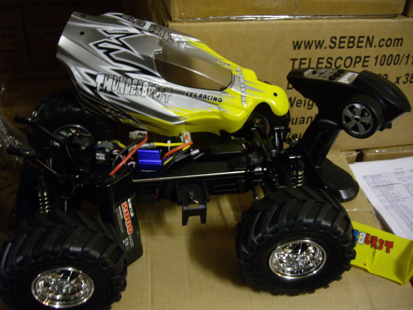 DW302 Seben 2 4 GHZ Buggy Elektro RC Auto 4WD RTR 560 1 10