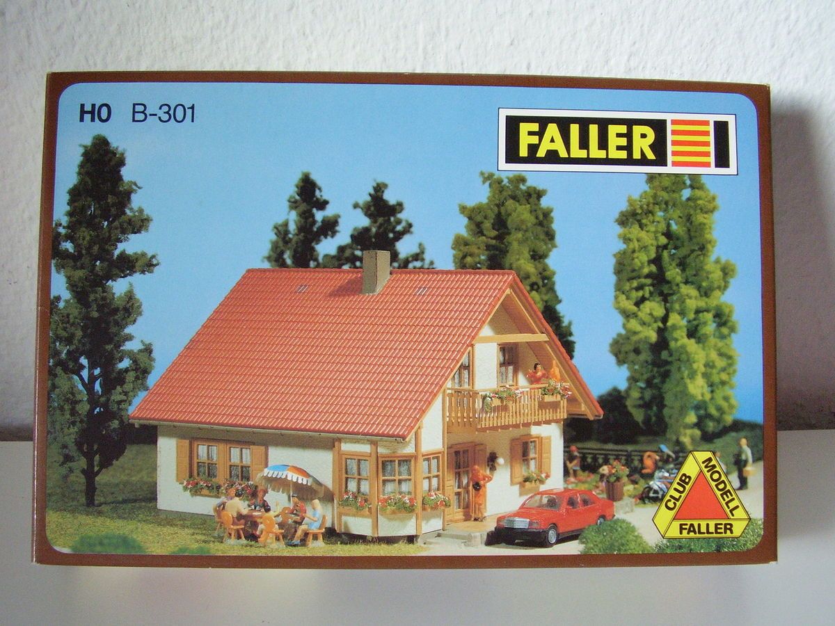 Faller HO B 301 Bausatz Haus Romantica neu OVP