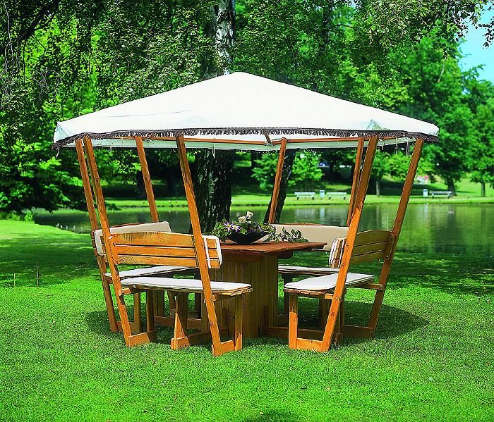 pavillon rosenheim artikelzustand neu 304 x 304 x 213 cm kiefer massiv