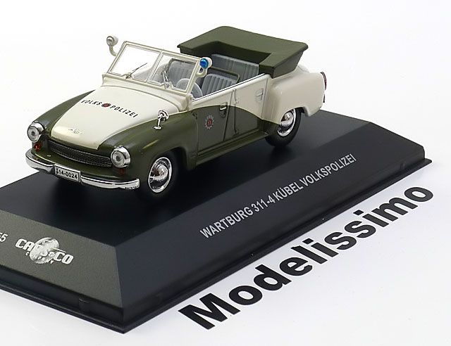 43 Istmodels Wartburg 311 4 Kübel Volkspolizei