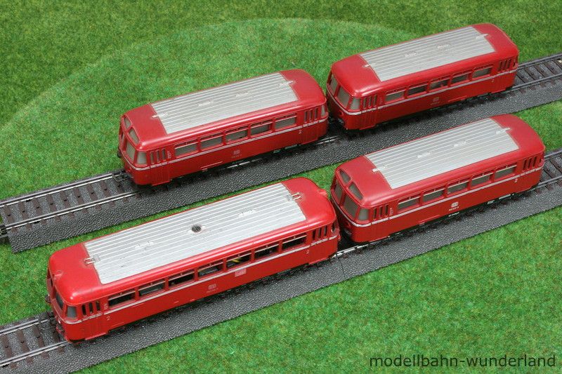  3016 Schienenbus BR VT 795 299 7 mit 3x Beiwagen 4018 BR VT795 VS995