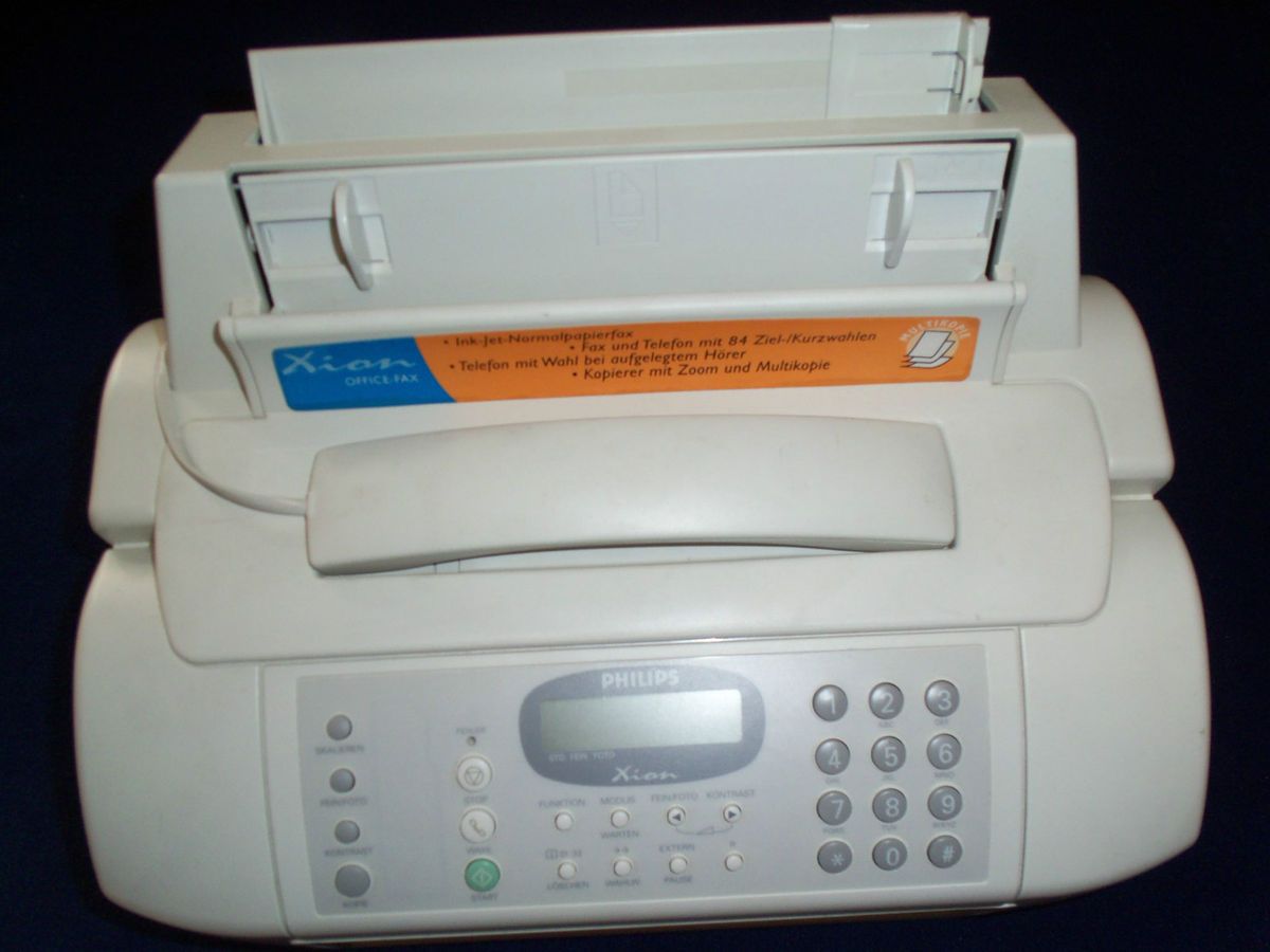 PHILIPS XION PPF 311 NORMALPAPIERFAX MIT TELEFON HÄNDLER