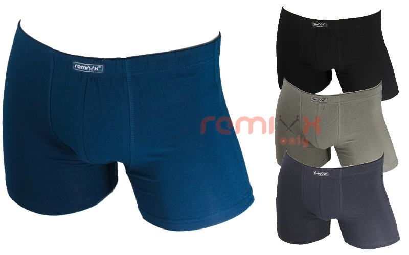 Stück REMIXX BOXERSHORTS klassische Farben STRETCH BAUMWOLLE bequem