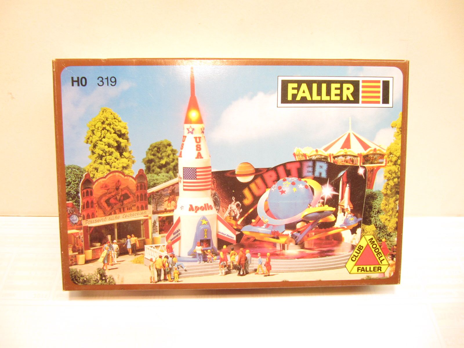 Faller 319 Kirmes Karussell Jupiter Fahrgeschäft HO 187 CLUB MODELL