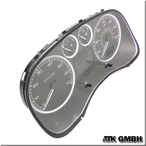 Tacho Kombiinstrument 9651299880 Peugeot 307 3E 1.6