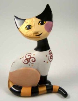 ROSINA WACHTMEISTER Katze Allesandro Gr12,5cm Neu