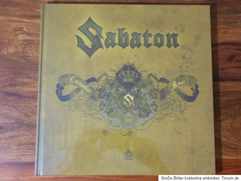 Sabaton   Carolus Rex   Earbook Limitierte Edition RAR Mailorder
