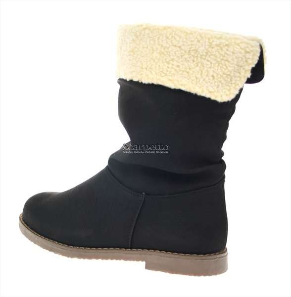 NEU Jumex flacher Stiefel Winterstiefel Damen schwarz Größe 36 42