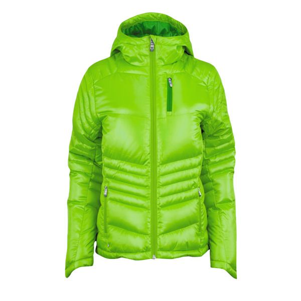 Spyder Damen Daunenjacke Timeless Hoody Down Jacket grün